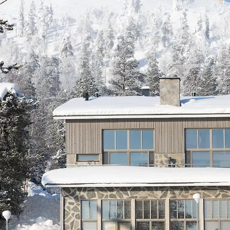 Дом отдыха Roggenecke - Pyhae Holysuites - Cosy Ski-In & Ski-Out Apartment With Scenic Views In The Heart Of The Ski Resort Пухатунтури